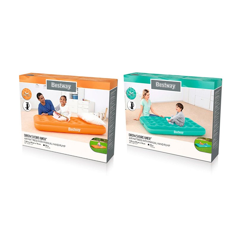 Image secondaire de Bestway Lit gonflable pour enfants DrowsyDreamer avec pompe à main manuelle