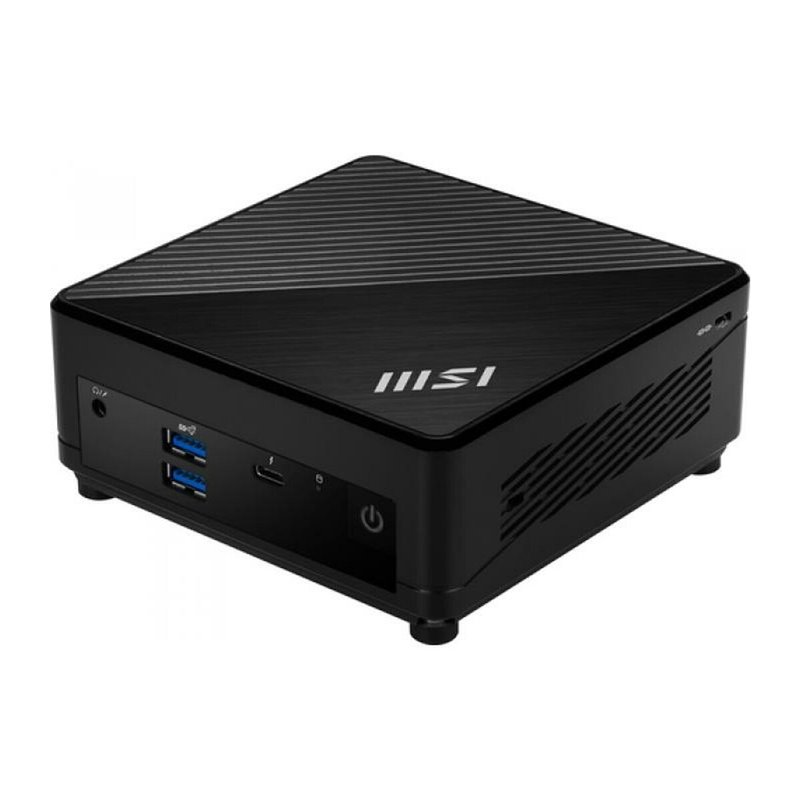 MSI Cubi 5 12M-252ES PC/poste de travail Intel® Core i5 i5-1235U 8 Go DDR4-SDRAM 512 Go SSD Windows 11 Pro Mini PC Noir