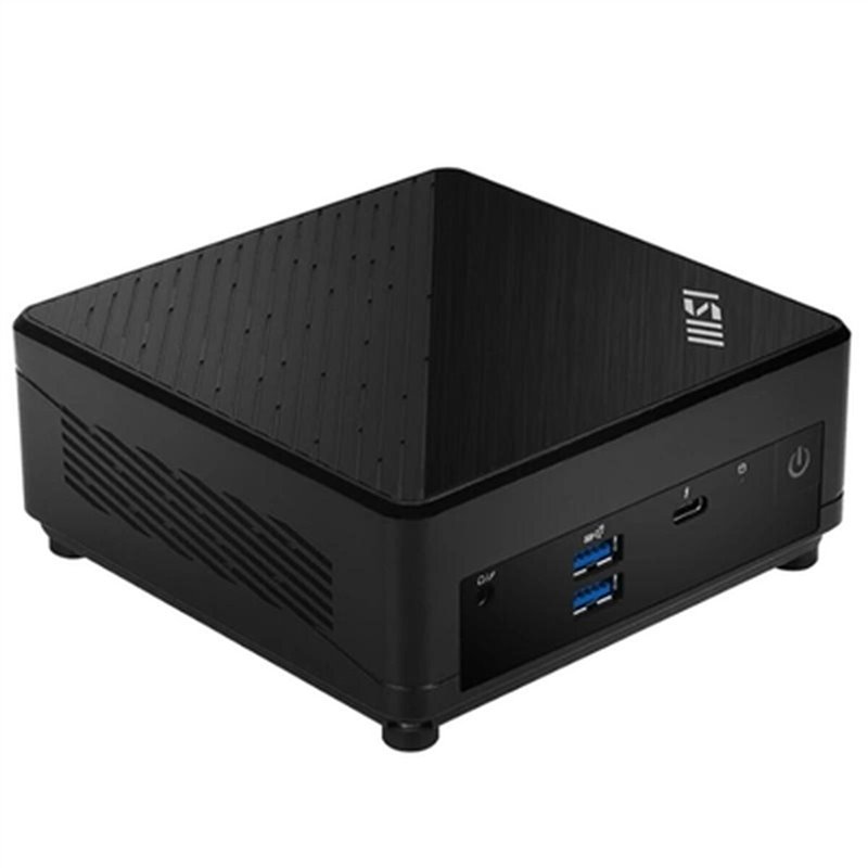 MSI Cubi 5 12M-259ES Intel® Core i7 i7-1255U 16 Go DDR4-SDRAM 512 Go SSD Windows 11 Pro Mini PC Noir