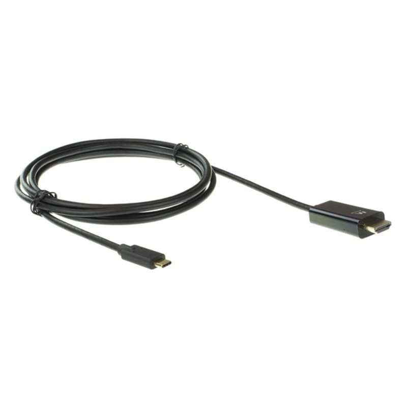 Image secondaire de Ewent EW9824 câble vidéo et adaptateur 2 m USB Type-C HDMI Type A (Standard) Noir