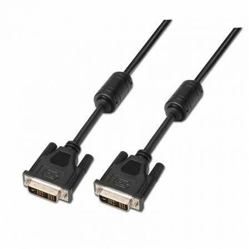 AISENS A117-0086 câble DVI 1,8 m DVI-D Noir