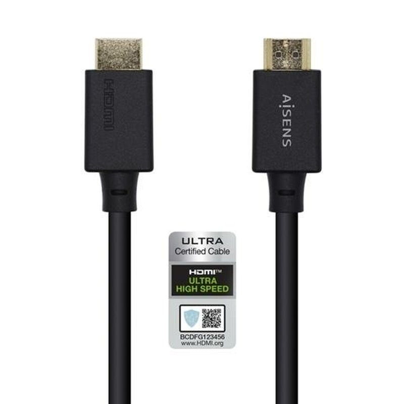 AISENS A150-0422 câble HDMI 1,5 m HDMI Type A (Standard) Noir