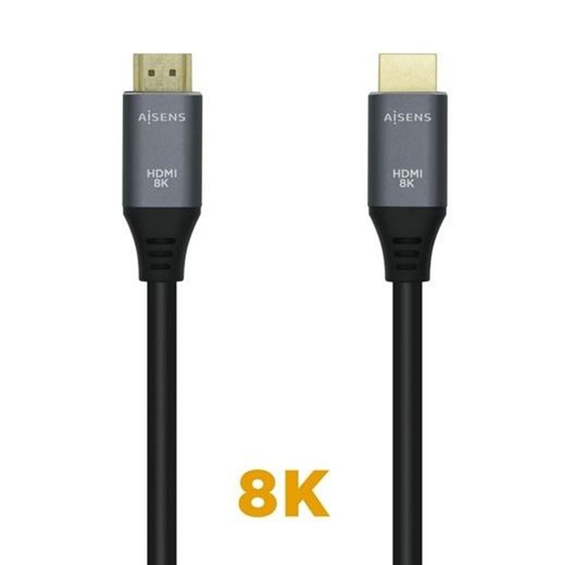 AISENS A150-0426 câble HDMI 1 m HDMI Type A (Standard) Noir, Gris