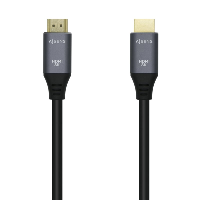 Image secondaire de AISENS A150-0426 câble HDMI 1 m HDMI Type A (Standard) Noir, Gris