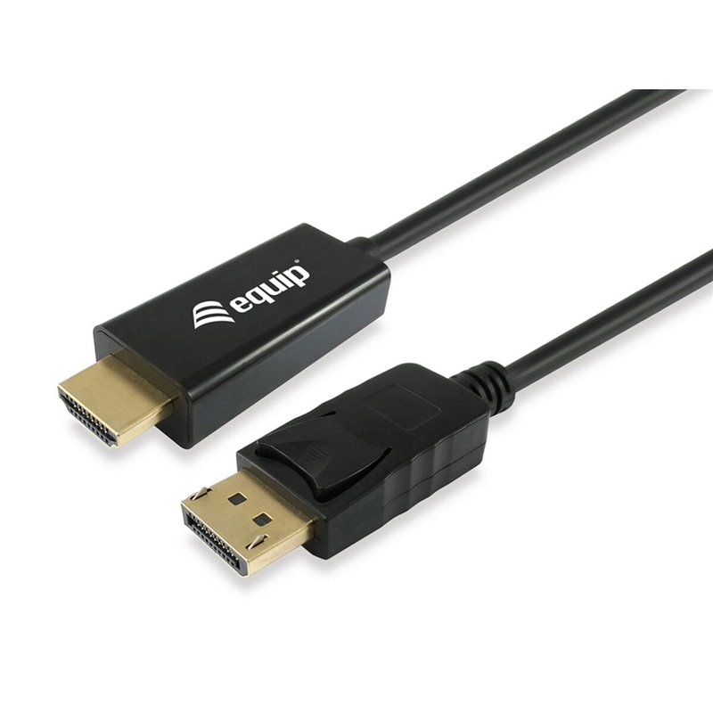 Equip 119391 câble vidéo et adaptateur 3 m DisplayPort HDMI Noir