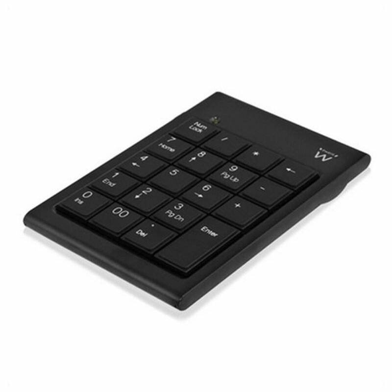 Ewent EW3102 clavier numérique PC/serveur USB Noir