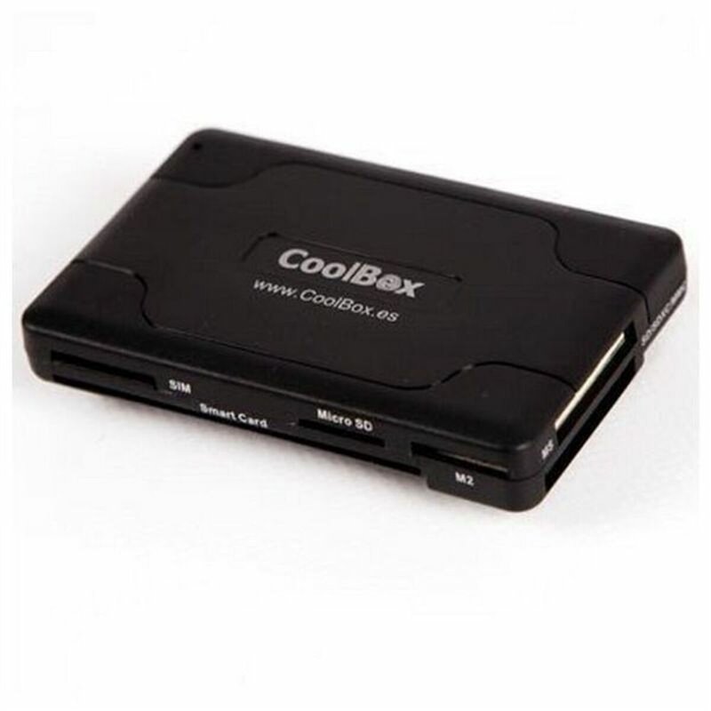 CoolBox CRE-065 lecteur de carte mémoire USB 2.0 Noir