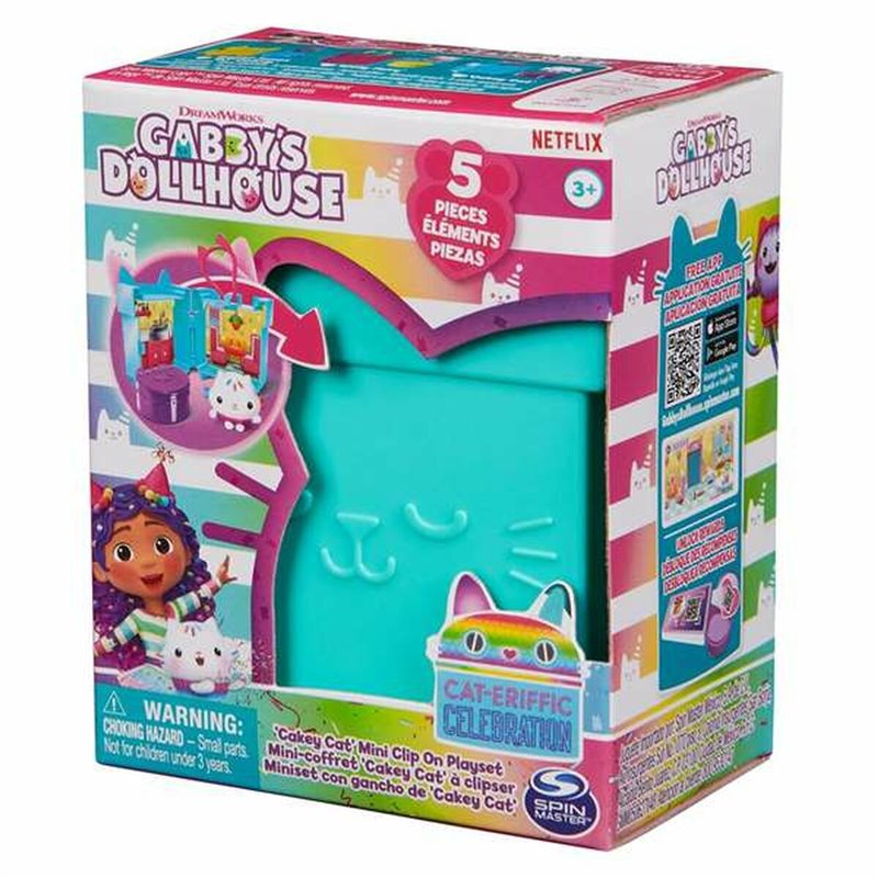 Gabby's Dollhouse , Coffret à clipser avec figurine Marine et accessoires pour maison de poupée, Jouets pour enfants à p