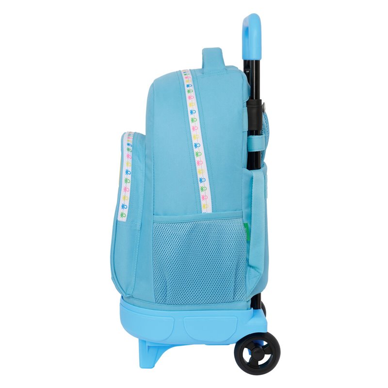 Image secondaire de Cartable Benetton Spring Bleu ciel 33 x 45 x 22 cm