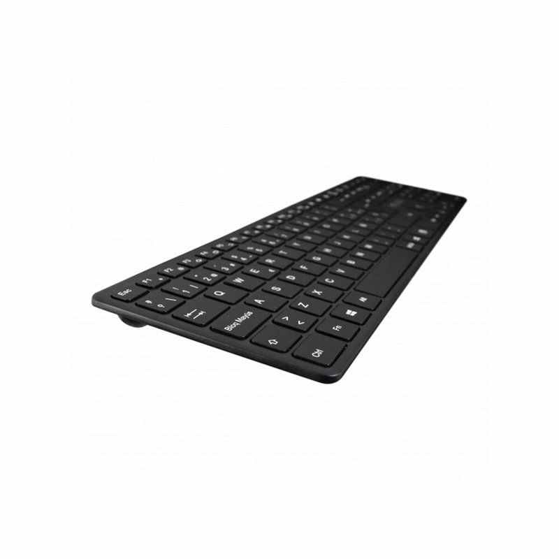 Image secondaire de V7 Clavier KW550SEBT Dual mode Bluetooth / Wireless 2,4 GHZ espagnol QWERTY - Noir