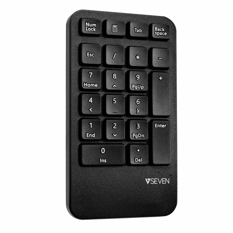 Image secondaire de V7 Ensemble pavé numérique, souris et clavier sans fil ergonomiques