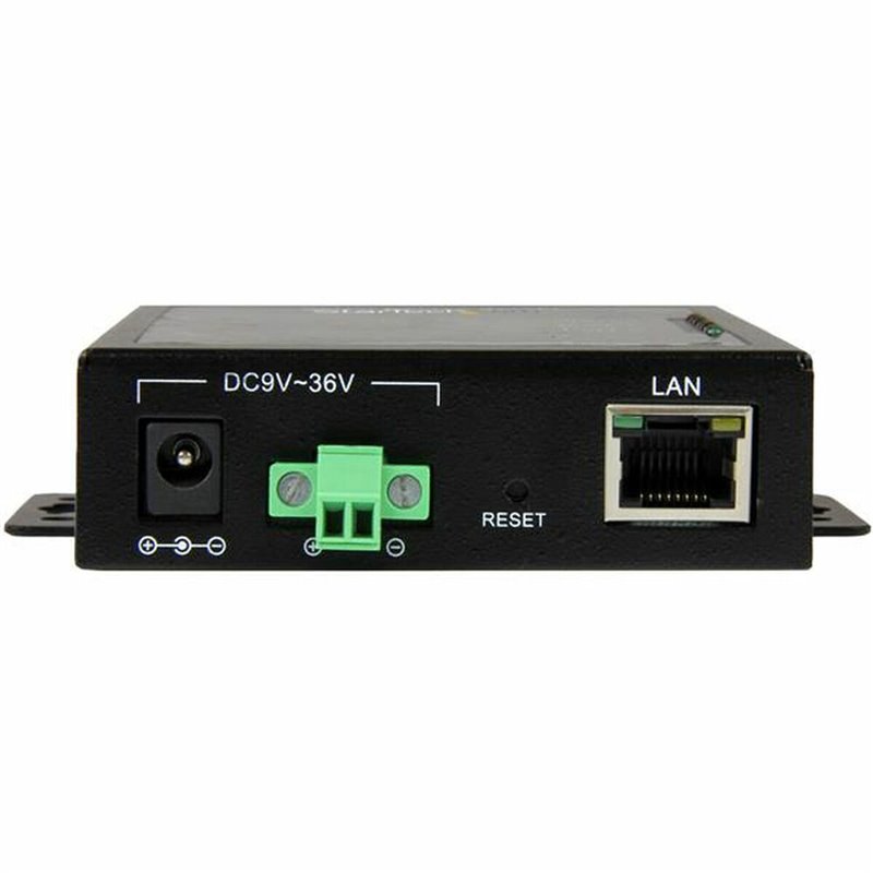 Image secondaire de StarTech.com Serveur de périphériques à 2 ports série RS232 vers IP Ethernet - Métallique et montable