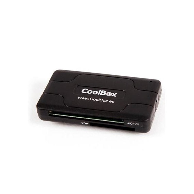 Image secondaire de CoolBox CRE 050 lecteur de carte mémoire USB 2.0 Noir