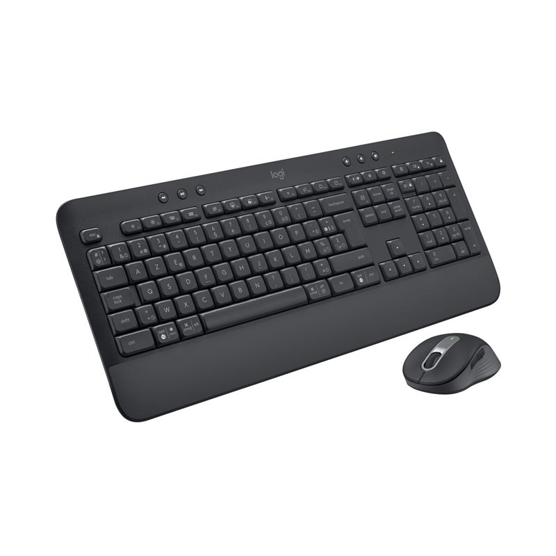 Logitech Signature MK650 Combo For Business clavier Souris incluse Bluetooth AZERTY Belge Graphite