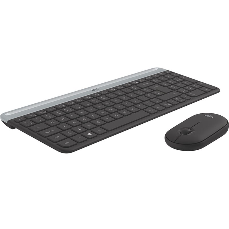 Image secondaire de Logitech MK470 clavier Souris incluse Universel RF sans fil QWERTY Italien Graphite