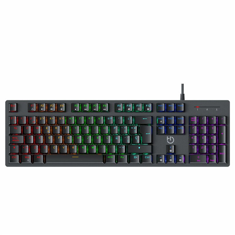 Hiditec GK400 ARGB clavier USB Noir