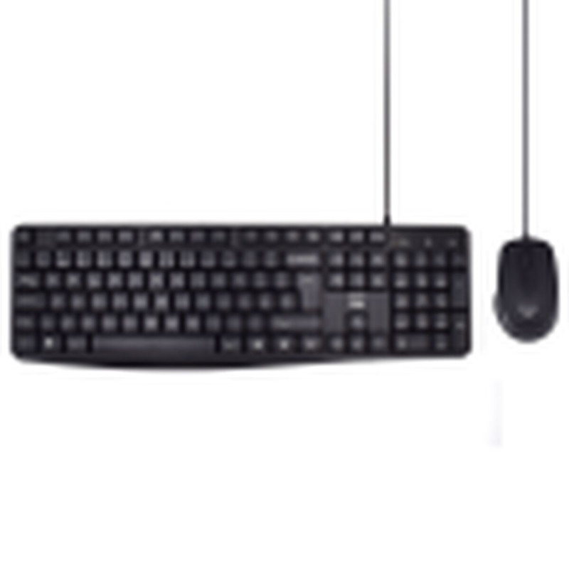 Image secondaire de Ewent EW3007 clavier Souris incluse Bureau USB QWERTY Portuguais Noir
