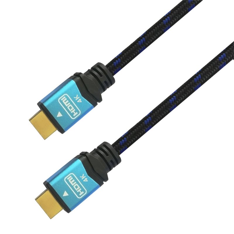 Image secondaire de AISENS A120-0360 câble HDMI 10 m HDMI Type A (Standard) Noir, Bleu