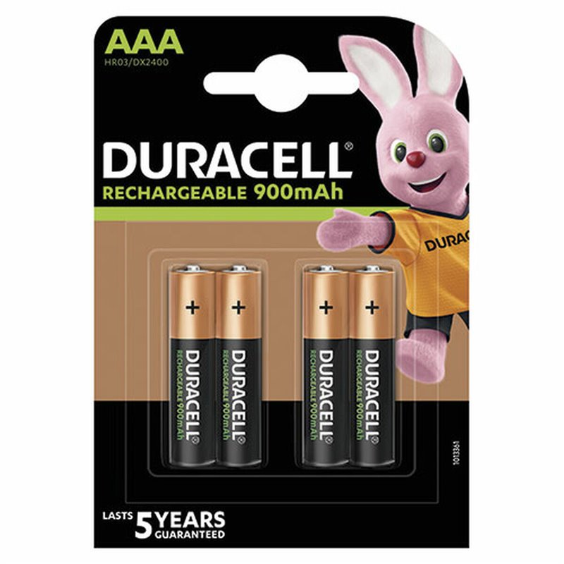 Image secondaire de Duracell StayCharged AAA (4pcs) Batterie rechargeable Hybrides nickel-métal (NiMH)