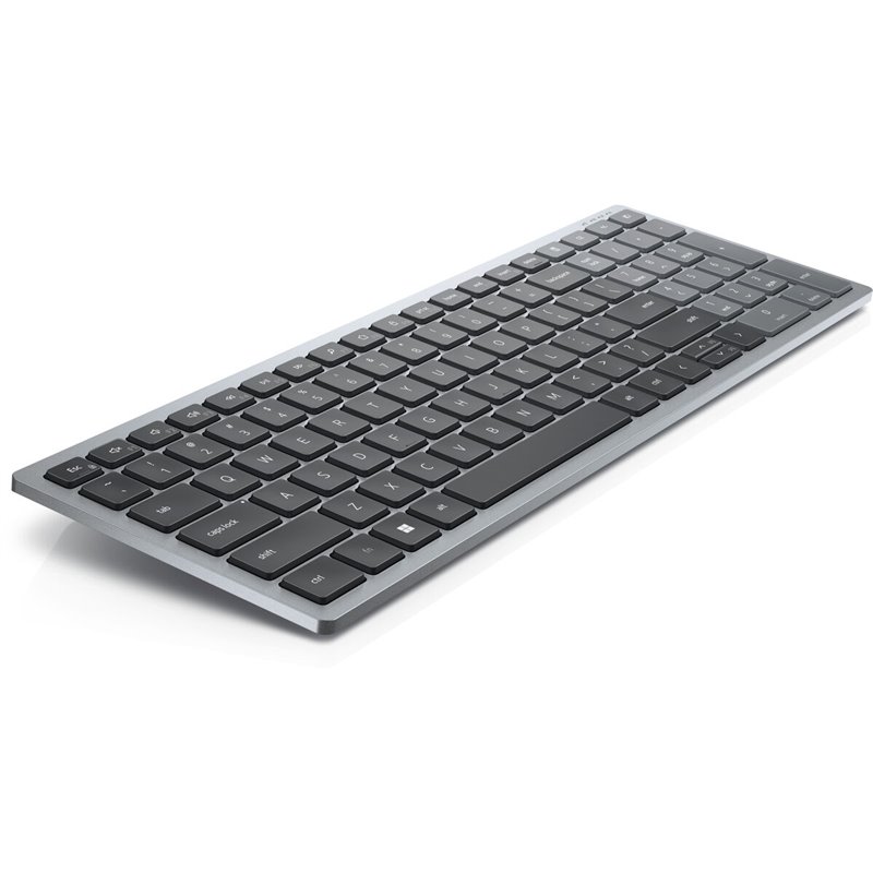 DELL KB740 clavier Bureau RF sans fil + Bluetooth QWERTY Espagnole Gris, Noir