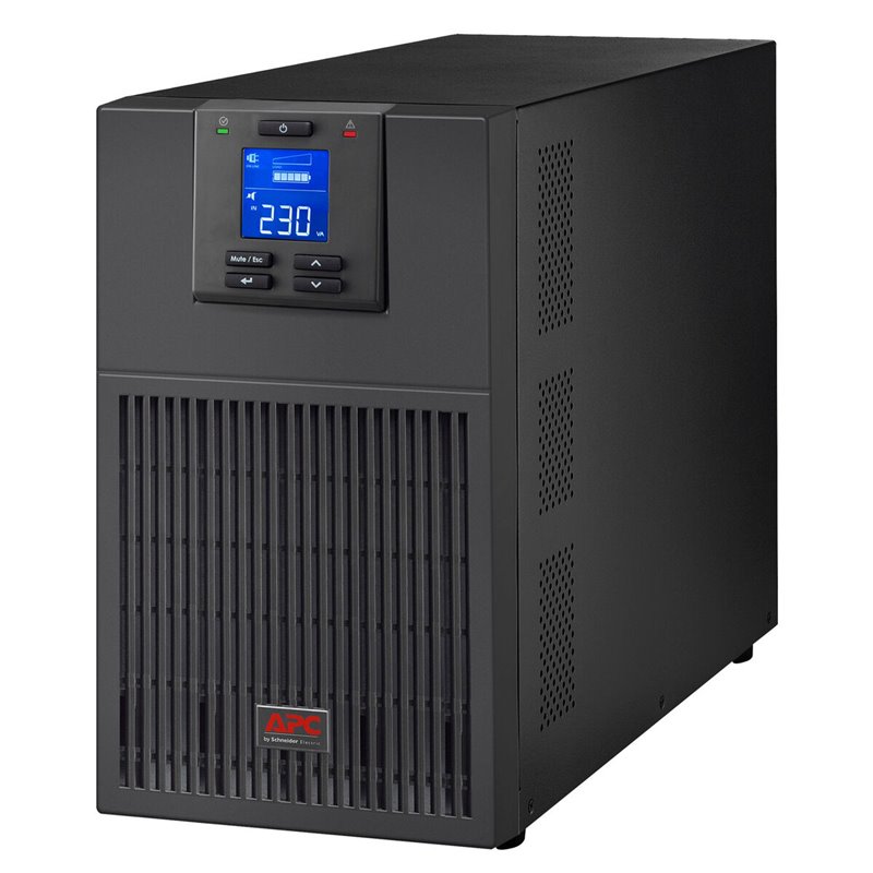 APC SRV3KI alimentation d'énergie non interruptible Double-conversion (en ligne) 3 kVA 2400 W 6 sortie(s) CA