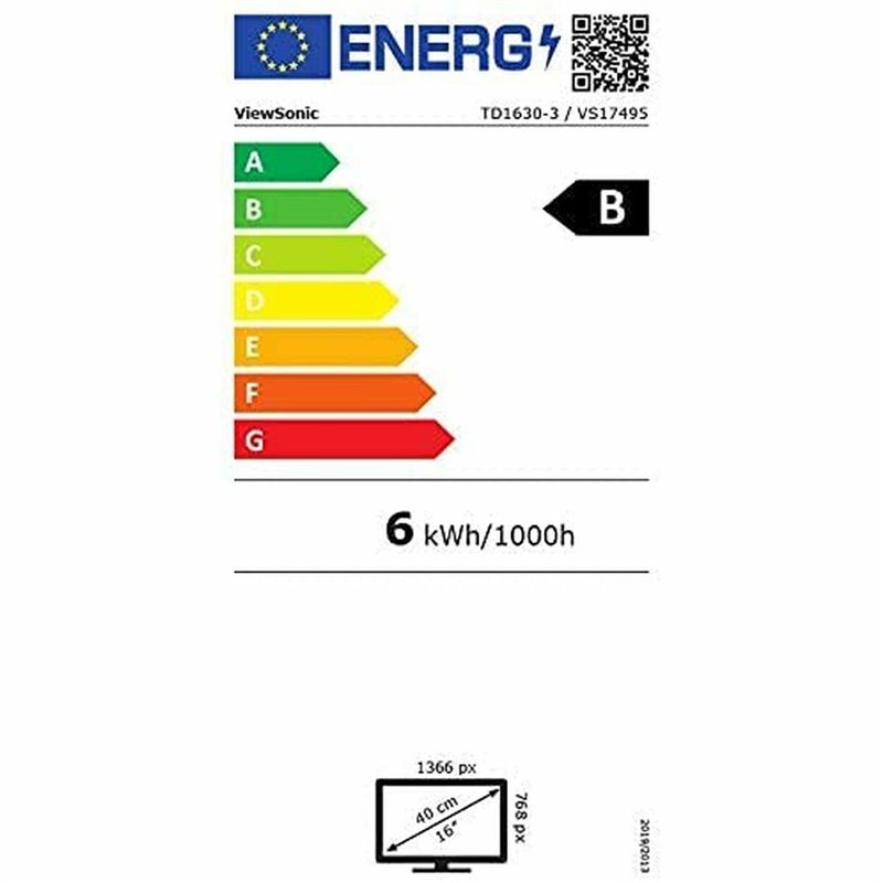 Image secondaire de Viewsonic TD1630-3 écran plat de PC 39,6 cm (15.6