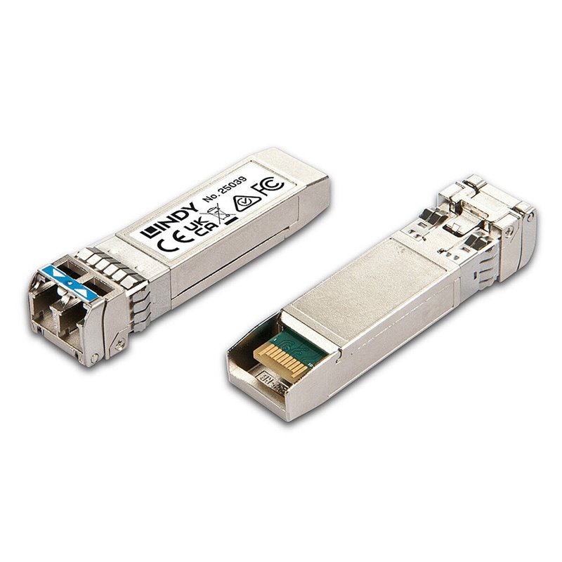 Lindy 25039 module émetteur-récepteur de réseau Fibre optique 10000 Mbit/s SFP+ 1310 nm