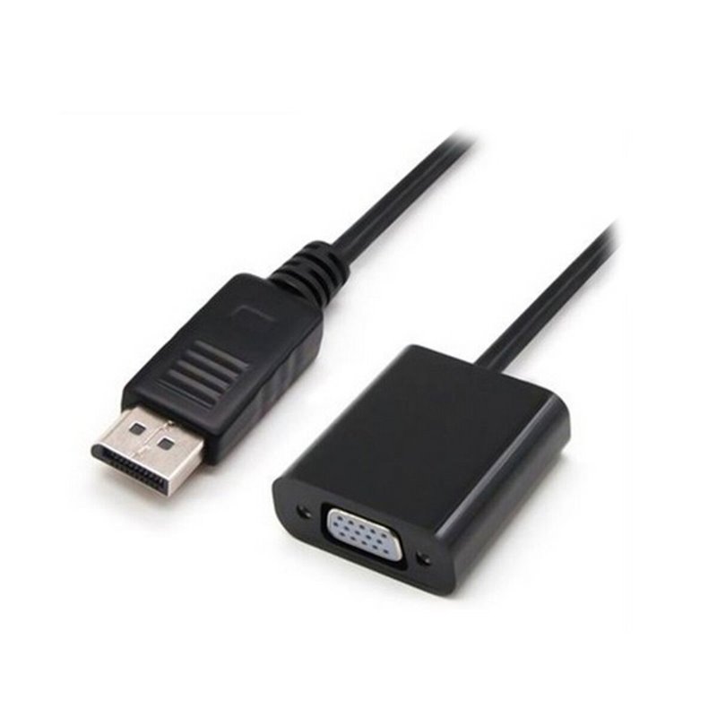 Nanocable 10.16.0602 câble vidéo et adaptateur 0,15 m DisplayPort VGA (D-Sub) Noir