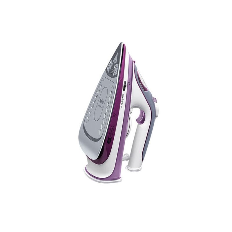 Image secondaire de Braun TexStyle 5 SI 5037 VI Fer à vapeur Semelle en céramique 2700 W Violet