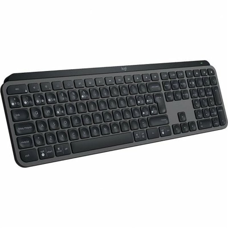 Logitech MX Keys S clavier RF sans fil + Bluetooth QWERTY Espagnole Graphite