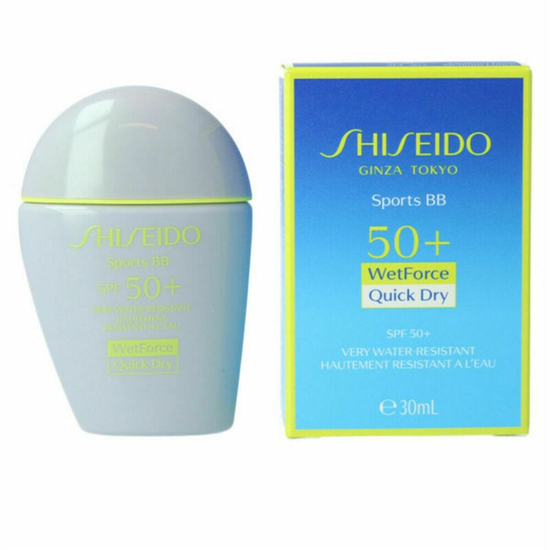 Crème Solaire Avec Couleur Shiseido WetForce Quick Dry Sports Dark SPF50+ Spf 50 Dark (30 ml)