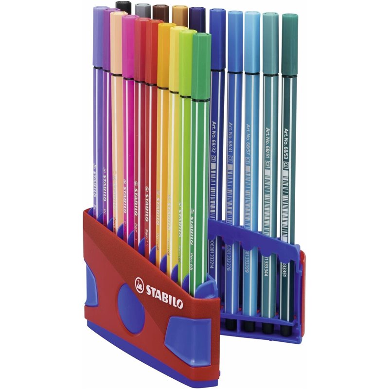 Image secondaire de STABILO Pen 68 Mini stylo-feutre Multicolore 20 pièce(s)