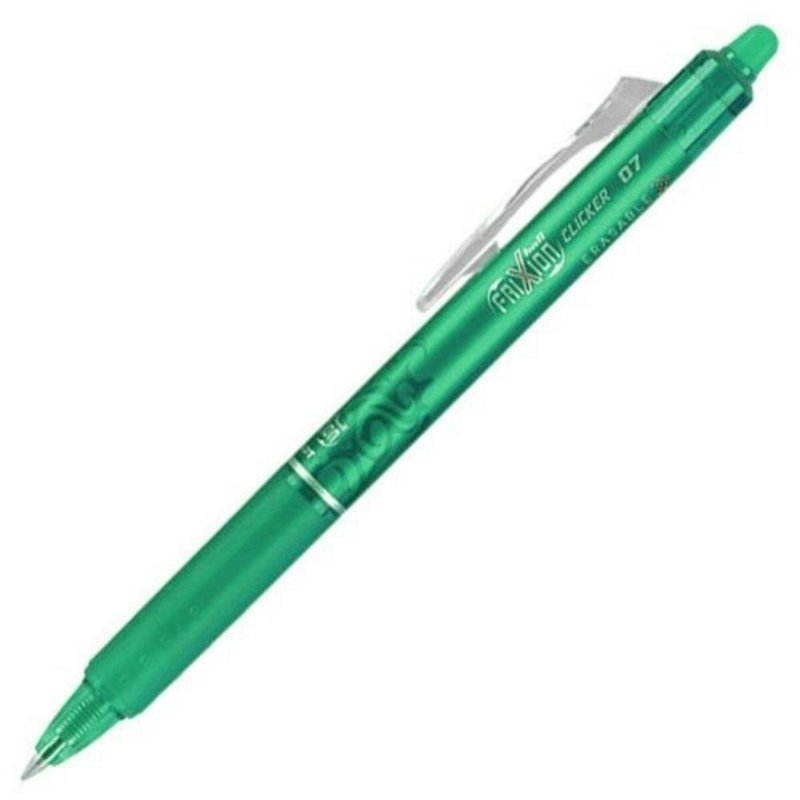 Image secondaire de Crayon Pilot Frixion Clicker Encre effaçable Vert 0,4 mm (12 Unités)