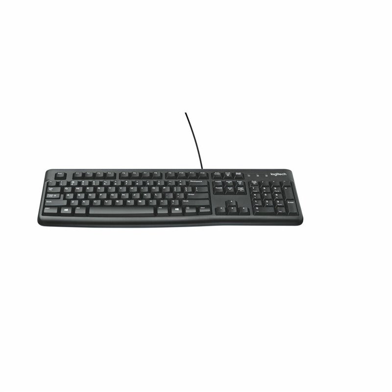 Logitech Keyboard K120 for Business clavier USB QWERTY US International Noir