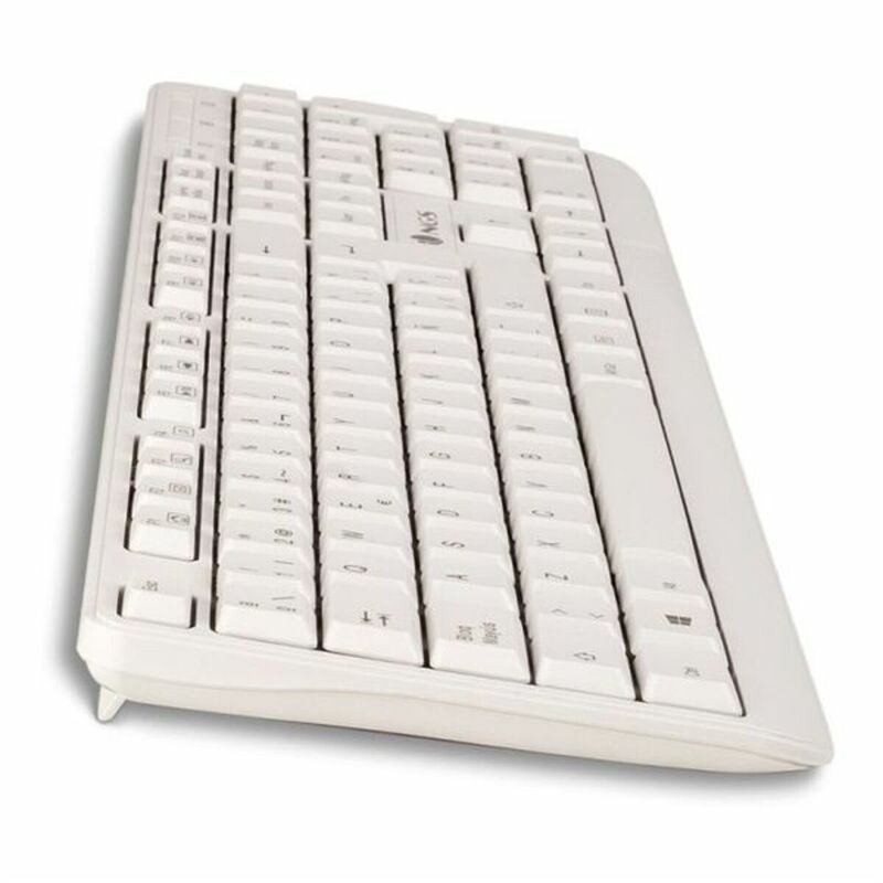 Image secondaire de NGS Spike, QWERTY, ES clavier USB Espagnole Blanc