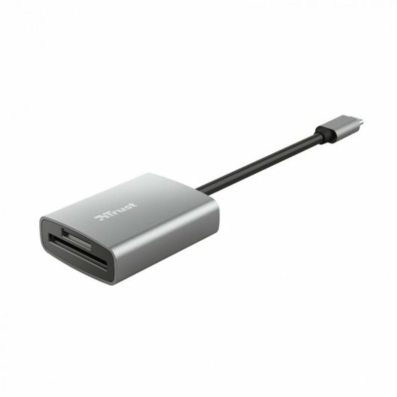 Image secondaire de Trust 24136 lecteur de carte mémoire USB 3.2 Gen 1 (3.1 Gen 1) Type-C Aluminium