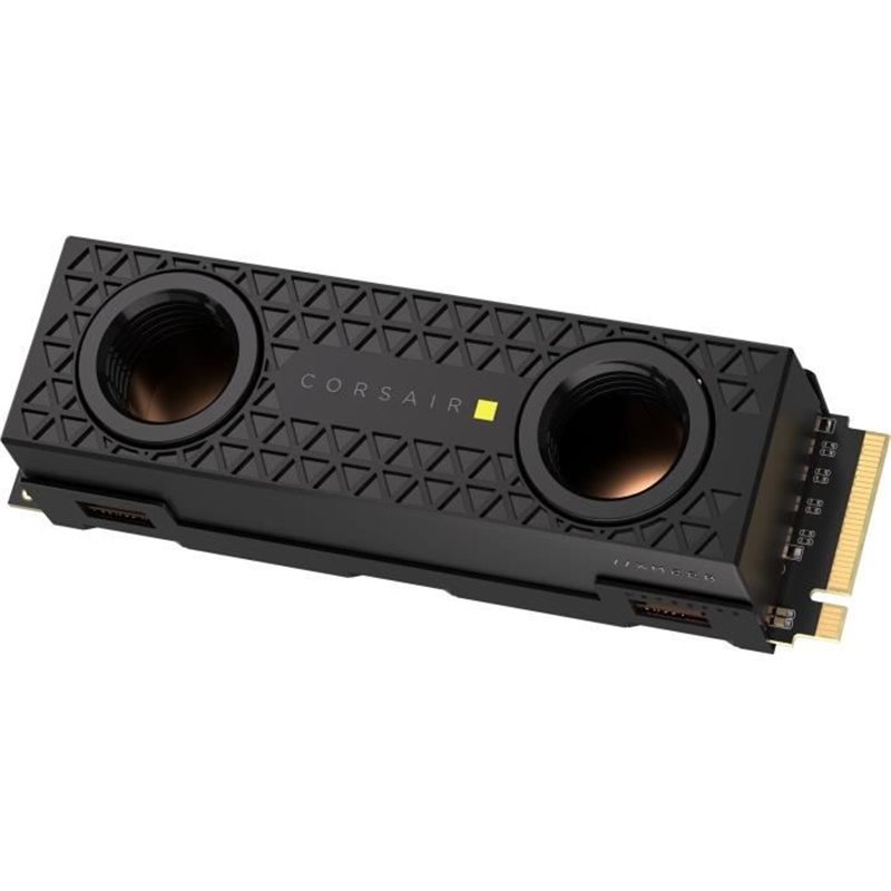 Image secondaire de Disque SSD M.2 - CORSAIR - MP700 PRO SE Hydro X Series - TLC NAND - Waterblock préinstallé - DirectStorage - 14 000 Mo/s
