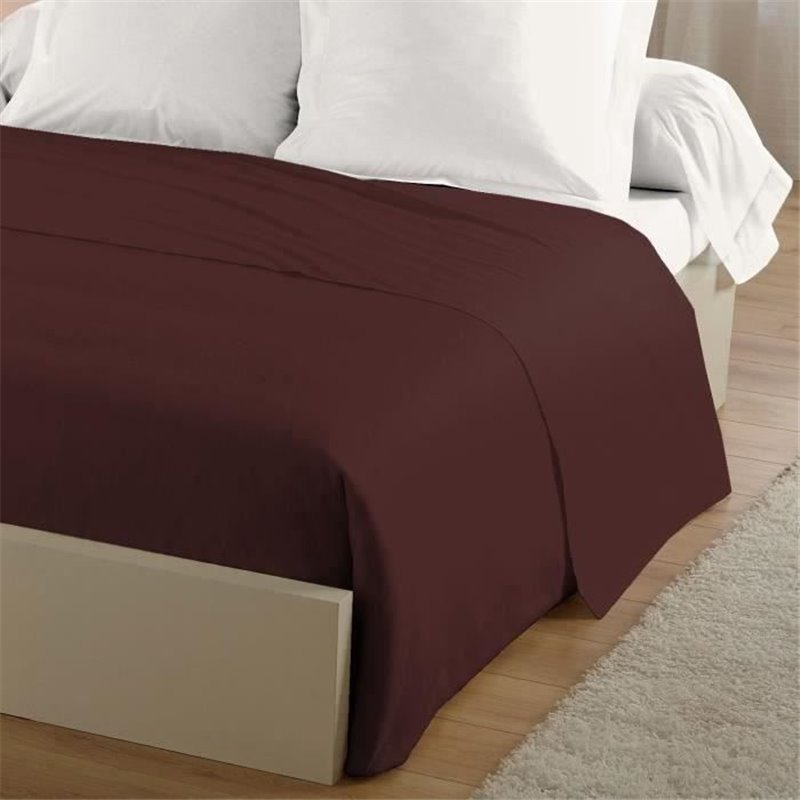 Drap plat - LOVELY HOME - LH71589 - 240 x 300 cm - Marron