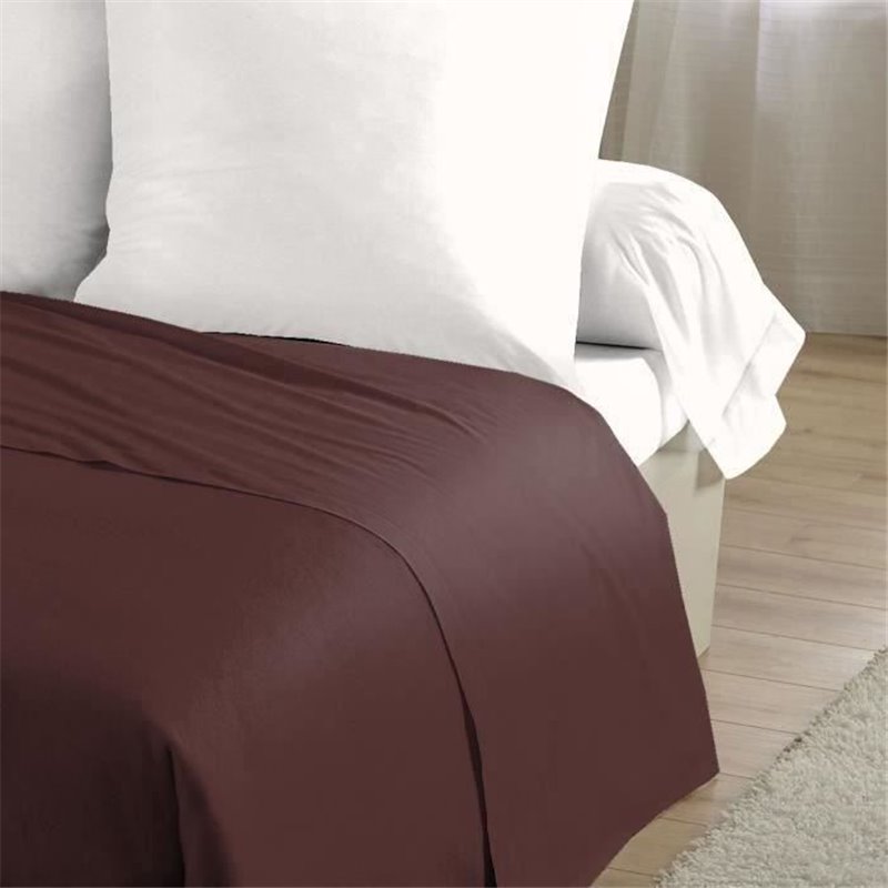 Image secondaire de Drap plat - LOVELY HOME - LH71589 - 240 x 300 cm - Marron