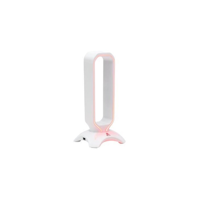 Image secondaire de Support pour Casque/Micro-Casque - THE G-LAB - K-STAND RADO - RGB USB - Blanc