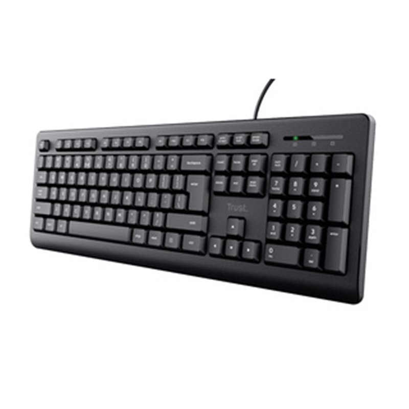 Trust TK-150 clavier Bureau USB Français Noir