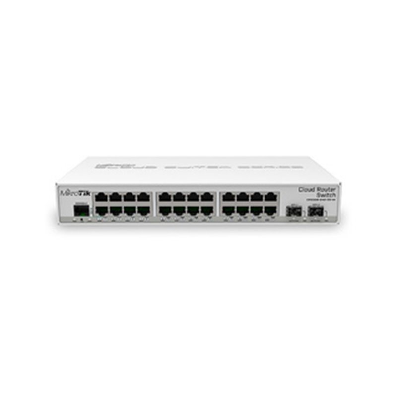 Mikrotik CRS326-24G-2S+IN commutateur réseau Géré Gigabit Ethernet (10/100/1000) Connexion Ethernet, supportant l'alimentation