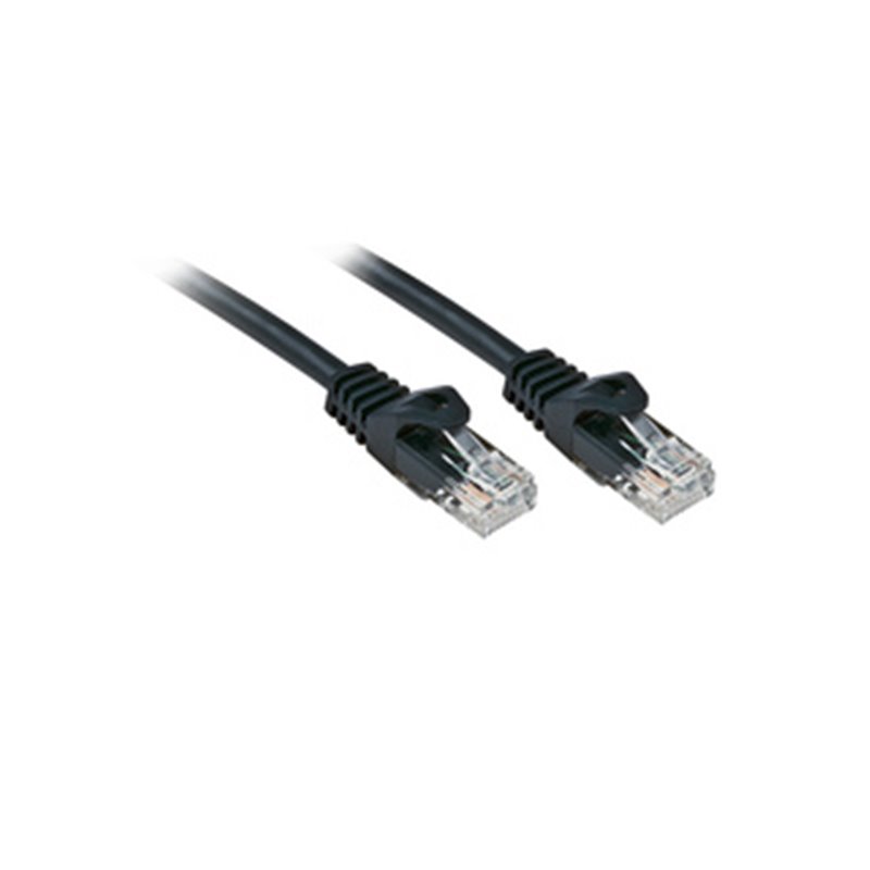 Lindy Rj45/Rj45 Cat6 2m câble de réseau Noir U/UTP (UTP)