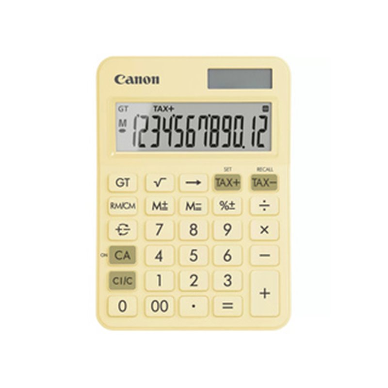 Canon LS-125KB calculatrice Bureau Calculatrice basique Jaune