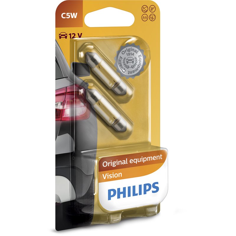 Philips Vision 12844B2 Lampe conventionnelle de signalisation et habitacles