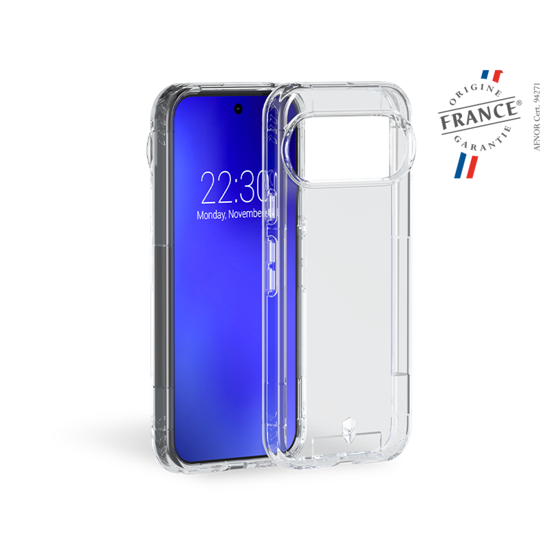 Coque Renforcée Google Pixel 9 Pro XL PULSEGarantie à vie Transparente - FR Force Case