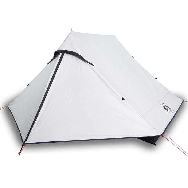 Image secondaire de vidaXL Tente de camping 2 personnes blanc tissu occultant imperméable