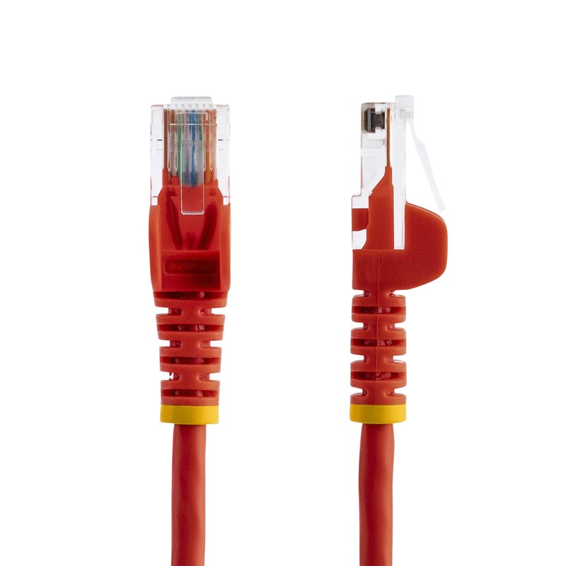 Image secondaire de StarTech.com Câble réseau Cat5e sans crochet de 5 m - Rouge