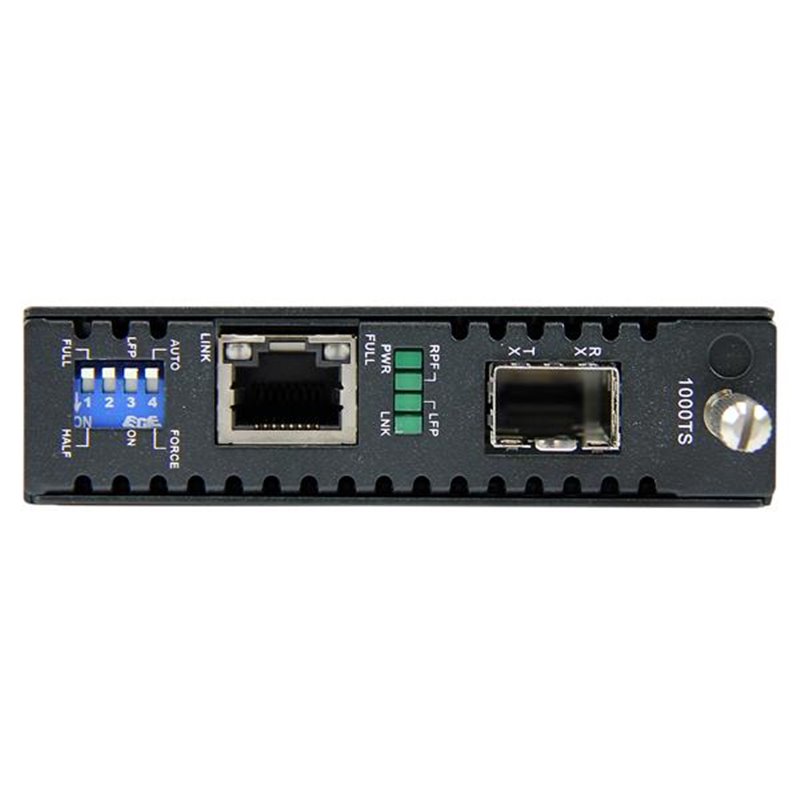 Image secondaire de StarTech.com Convertisseur RJ45 Gigabit Ethernet sur Fibre Optique avec SFP Ouvert - 1000Mbps