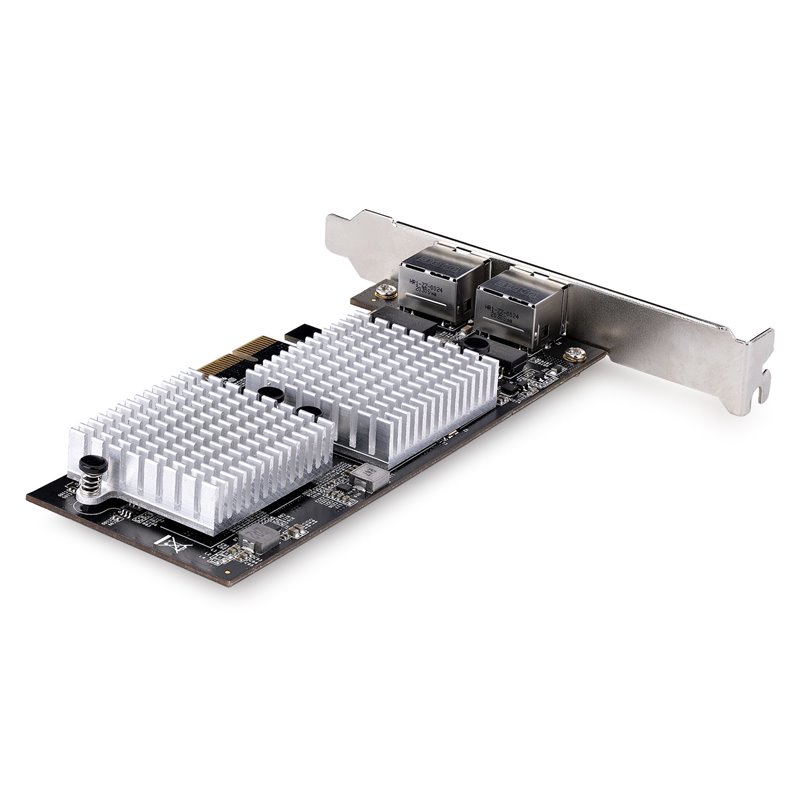 Image secondaire de StarTech.com Carte Adaptateur Réseau PCIe 10GbE à 2 Ports - Carte Ethernet PCI Express pour PC/Serveur - Carte Réseau PC